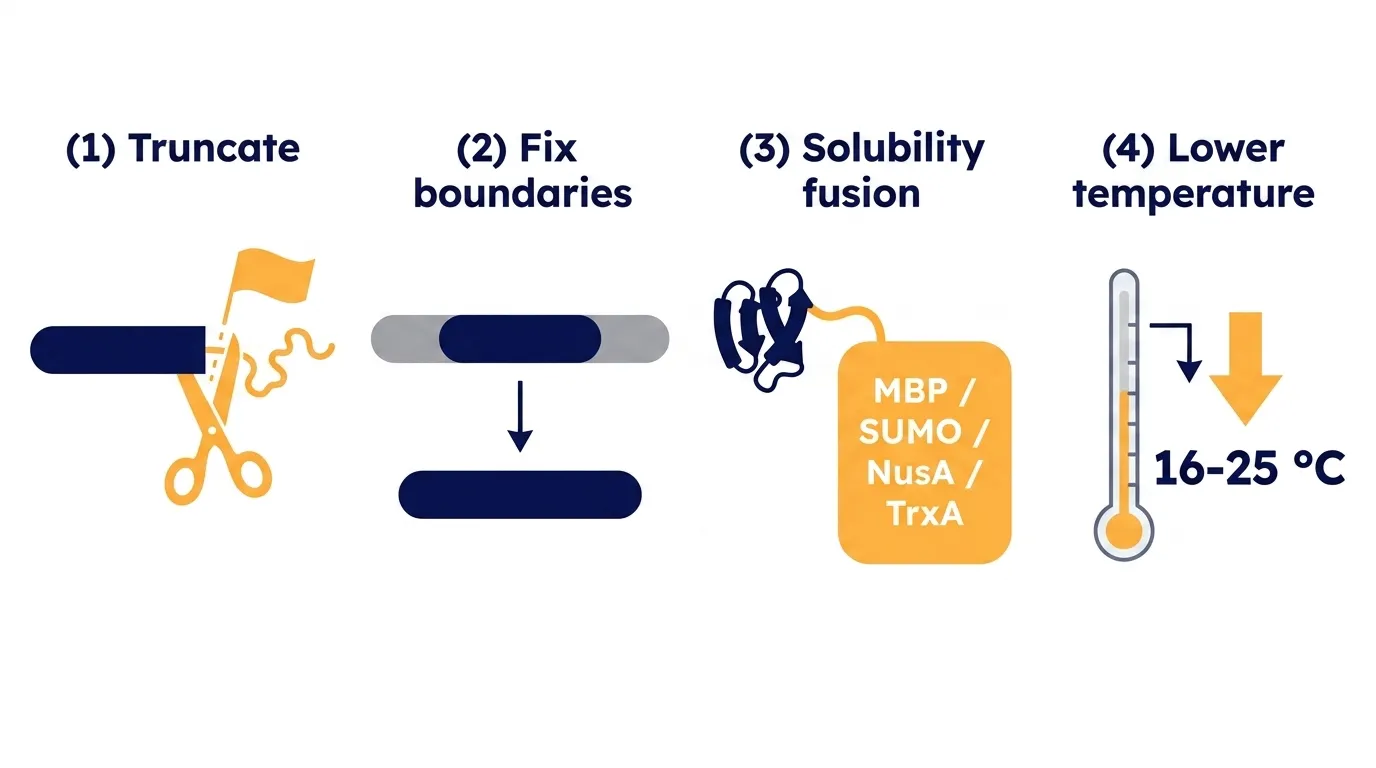 The redesign toolkit: truncate, fix boundaries, fuse, or cool the induction